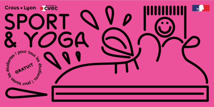 Cours de yoga 1 Crous22 23 SportYoga Banniere