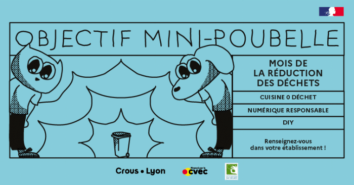 Objectif mini-poubelle : le mois de la réduction des déchets 1 Crous2425 MiniPub BannerWeb siteweb