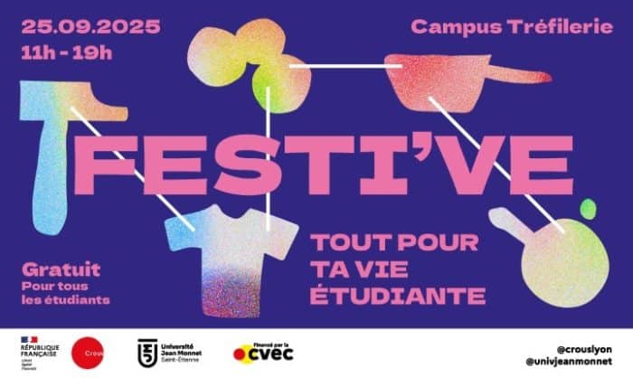 Festi'VE : tout pour la vie étudiante à Saint-Étienne 1 ACTU FestiVE 2025 crop430x720 crop430x720