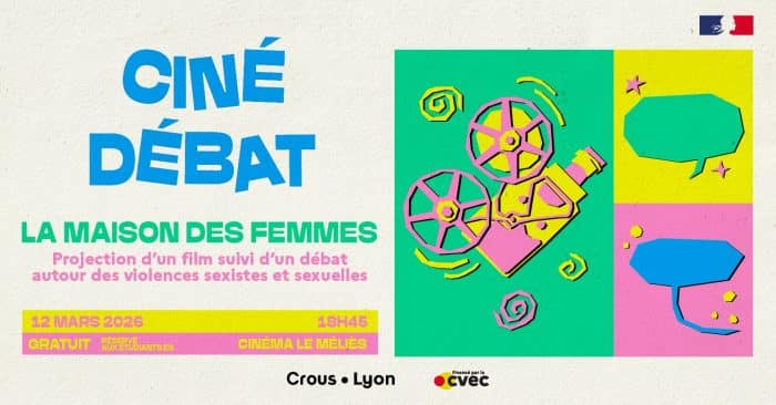 Ciné Débat - La maison des femmes 1 Crous2526 CineDebat BannerWeb SiteWeb 755x395