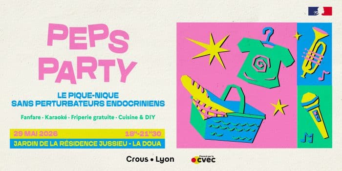 PEPS Party - un pique-nique sans perturbateur endocrinien pour fêter la fin d'année ! 1 Crous2526 PEPSPARTY BannerWeb Eventbrite 2160x10801