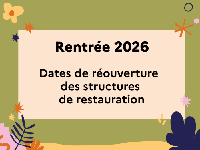 Réouverture progressive de vos resto' et vos cafet' 1 Banniere web rentree 3